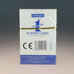 Waddingtons Number 1 Playing Cards (Blue)