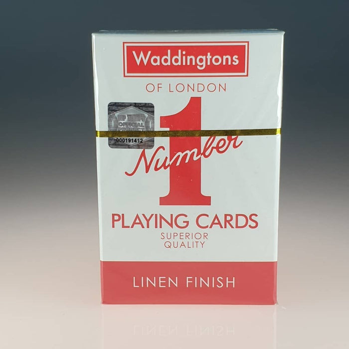 Waddingtons Number 1 Playing Cards (Red)